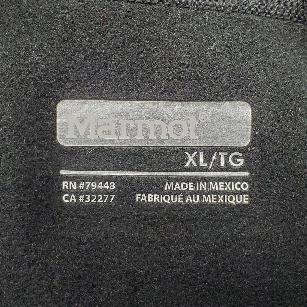 Marmot Men's Rocklin Half-Zip Fleece Jacket Size XL